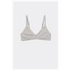 Tezenis Reggiseno Triangolo Cotone Organico Lisbon Donna Grigio