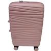 Before by Luigi Benetton Trolley rigido bagaglio a mano, approvato dalla maggior parte delle compagnie aeree low cost, 55 cm, ESPANDIBILE!! Misure 55 x 38 x 23 cm Marchio Originale Pierre Cardin (ROSA)