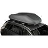 ALTHURA Box VORTEX 550lt 206x90x47 | Box Portatutto Aerodinamico Althura - Silenzioso, Doppia Apertura, Grande Capacità (Antracite ruvido)