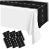 PIXHOTUL 6 Runner Da Tavolo Da Corsa, 35 X 274 Cm, in Plastica, Usa E Getta, Per Feste in Auto Da Corsa, Due Fast Racer Ragazzo Forniture Per Feste Di Compleanno