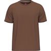 SoftSpun T-shirt da uomo UK 100% cotone originale 190 g/m² | T-shirt da uomo a girocollo tinta unita, Terra scura, M