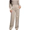 GUESS Jean G Logo Straight Long Pant Pantaloni, 4 G rombo Buffy, M Donna