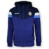 Real Madrid Giacca con cappuccio in pile aperto n. 13 con licenza - Adulto Taglia XXL, blu, XX-Large