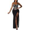 Cocila Cyber of Monday 2023 Abito Manica Lunga Donna Elegante Vestito Azzurro Corto Vestito da Cerimonia Donna Blu Prime Sales And Deals Today Clearance Warehouse Amazon Warehouse Deals