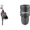 Claber 8425 Aquauno Pratico & 91009 Goccia a Raccordo Automatico, Nero