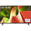 LG OLED 55'', Serie B4 2024, OLED55B46LA, Smart TV 4K, Processore α8, Dolby Vision, Dolby Atmos, 4 HDMI 2.1, Gsync, VRR, ThinQ AI, Wi-Fi, webOS 24, Telecomando puntatore