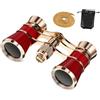 Homoyoyo 1 Set Di Sacchetti Di Cotone Con Clausola A Catena Rossa Per Binocolo Astronomico Telecamera Di Ispezione Mini Telescopio Binocolo Da Teatro Cavo Per Visione Telecamera In