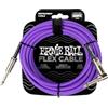 Ernie Ball Flex Cavo per strumenti, dritto/angolato, 6.1m, colore viola