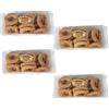 Cervo Torcetti al Burro Artigianali - Pack da 4 da 180gr - Senza Olio di Palma - Senza Conservanti - Ricette storiche di famiglia dal 1926 - Biscottificio Cervo