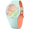Ice-Watch - ICE duo chic Aqua coral - Orologio verde da Donna con Cinturino in silicone - 016981 (Small)