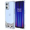 RankOne Custodia per Telefono Adatta per OnePlus Nord CE 2 5G (6.43 Inches) Custodia con Disegno a Colori in Silicone TPU Trasparente - Fiori 5