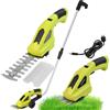 DEWINNER Cesoia per Erba a Batteria, 2 in 1 Tagliaerba, con Manico Telescopico, Cesoie Elettriche 7,2 V, Accessorio per Cesoie per Siepi e Cespugli, Per la Coltivazione di Arbusti, Erba o Prato