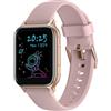 UMIDIGI Smartwatch Uomo Donna, Uwatch 5S 1.7 Orologio Smartwatch Fitness Monitor del SpO2/Sonno, 24H Cardiofrequenzimetro, Impermeabile 5ATM Orologi Sportivo, Smart Watch Contapassi Android iOS,Oro