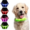 Generic Collare luminoso per cani con LED ricaricabile, maggiore sicurezza | Collare per cani personalizzato per una visibilità ottimale | Un accessorio per cani indispensabile durante la passeggiata
