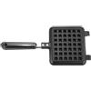 Beufee Piastra per waffle antiaderente, piastra per waffle, piastra per fornelli, piastra per waffle in ferro, mini teglia per cialde per spuntini, colazione, strumento di cottura