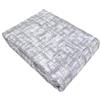 Tata Home Trapuntino Mezza Stagione Leggero Matrimoniale 250x250 cm Copriletto Trapuntato Primaverile Estivo Quilt Autunnale Moderno Elegante Dis. 9 Grigio Chiaro