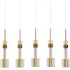 KARE Design Candy Bar lampada a sospensione, GU10 5 luci, 55938, Candy Bar [Lampade per Interni > Lampade a Sospensione]