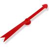 Gosknor Grande Freccia Spinner, Game Spinner per La Classe con Ventosa Strumenti Didattici per Attività in Classe Gioco Da Tavolo Spinner Freccia per La Scuola Domestica (Rosso)