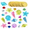 KATELUO Set 34 Pezzi Giocattoli Immersioni per Piscina - Gemme Subacquee per Bambini, per Feste (B)