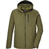 Killtec Uomo Giacca impermeabile funzionale/giubbotto da esterno con cappuccio senza zip KOS 74 MN JCKT, dunkelgrün, 3XL, 42869-000