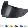 JQF Gear Visiera Casco Moto per i70 i10 HJ-31,Sostituzione della Visiera della Lente del Casco del Parabrezza del Motociclo per Il Casco Integrale(Nero)