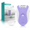 VOGOE Epilatore Elettrico Donna, 21 Pinzette & Luce LED per il corpo, HR110