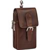 STILORD 'Harper' Marsupio Porta Cellulare Cintura in Pelle Vintage Piccolo Borsello da Cintura Porta Telefono per Uomo Donna ideala per Running Viaggio in Cuoio Vera, Colore:sonora - cognac