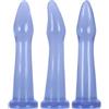 joysperous Trainer anale BDSM Giocattolo for massaggio punto P, giocattolo sessuale elastico con ventosa for uomini e donne, paio di barelle anali plug anale dilatatore anale giocattolo anale(Blue)