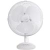 Russell Hobbs Ventilatore da Tavolo da 30.4 Cm, Leggero e Portatile, 3 Velocità, Oscillazione ad Ampio Raggio, Flusso D'Aria Potente, Bianco Rhpdf1221