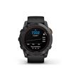 Garmin - Smartwatch Fenix 7x Pro Sol-slate Gray Stl W/black Bnd