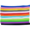 JRSHIRLEYLTD 13 pezzi elastici larghi, elastici ufficio grandi, colorati gomma bande, 13 colori, per notebooks, bookmarks, boxes, folders, crafts, forniture scolastiche