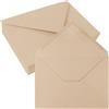 JAGERGREEN 50 Pezzi Busta da Lettera Marrone B6 137 x 194 mm, 150 g/m²