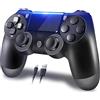Stycizom Controller Compatibile con Ps-4,Controller Wireless Joystick Compatibile con PS-4/Pro/Slim/PC,Batteria Integrata da 600 mAh con Doppio Sensore di Vibrazione/6 Assi