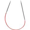 Addi AD7107025-02.50 Ferri da maglia circolari, argento, 2, 5mm, 25cm Länge