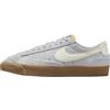 NIKE Blazer Low '77 Vintage, Sneaker Donna, Football Grey Pale Ivory Gum Light Brown, 37.5 EU