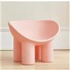 XRBCNMM Divano a gambe di elefante, con cuscino in peluche, moderna, per soggiorno, camera da letto, balcone, ufficio, comoda poltrona per adulti e bambini (rosa, 84 cm, senza cuscino)