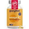 Gloryfeel Omega 3 ad Alto Dosaggio - Eletto PRODOTTO DELL'ANNO 2025-3000 mg di Olio di Pesce (990 mg EPA + 660 mg DHA) - 240 Capsule in Forma di Trigliceridi - Olio di Pesce Altamente Biodisponibile
