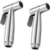 TNSRAY Idroscopino per WC e Bidet - 2 Pezzi Spruzzatore Portatile in Acciaio Inossidabile - Doccetta per Bagno