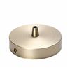 ORION LIGHTSTYLE Copertura baldacchino (Ø 100 mm), altezza 24 mm, baldacchino da soffitto per lampada a sospensione, baldacchino per lampada incluso nipplo di serraggio in metallo, bronzo