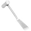 Generic Pala da Diserbo, Pala da Giardinaggio Leggera in Acciaio Inossidabile per Risparmiare Manodopera per Allentare il Terreno (Larghezza 34MM)
