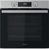 WHIRLPOOL OMR58HR0X FORNO A+ INOX 60CM DISPLAY DIG. 12F SMARTCLEAN