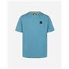 North Sails Small Patch Teck M - T-shirt - Uomo - Azzurro