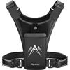 REVALI Gilet da corsa ultraleggero, brevetto europeo, riflettente, zaino con supporto per cellulare, regolabile e traspirante, zaino da corsa per corsa, ciclismo, jogging, escursionismo, uomo e donna,