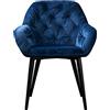 Phoenix Safe phoenix group CHESSY - Sedia da sala da pranzo, colore: Blu