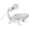 Seletti - Lampada da tavolo Animaux - Bianco - Resina - Designer Marcantonio