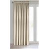 Eurofirany Tenda Di Velluto Super Morbido con Arricciatenda - 1 Pannello, Oscurante per Finestre, Drappeggio per Camera da Letto, Cucina, Soggiorno, 140x270 cm, Beige Chiaro