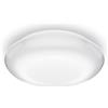 Steinel DL Vario Quattro S apparecchio a soffitto bianco, rilevatore di movimento orientabile a 360°, 4000K, apparecchio LED per esterni, resistente agli urti, IP54