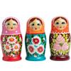 Rukauf Rossijanochka Matrioska Babushka - 13 cm altezza - 6 bambole in legno - diversi motivi - Bambola in legno Matrёшка