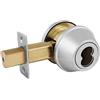Master Lock DSCICSD32D - Catenaccio singolo cilindrico per impieghi gravosi 2 SFIC di grado commerciale, finitura cromata spazzolata