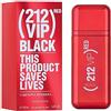 CAROLINA HERRERA 212 VIP Black Red Eau DE Parfum EDICION Limitada 100ML VAPORIZADOR Unisex Adulto, Rojo, Único